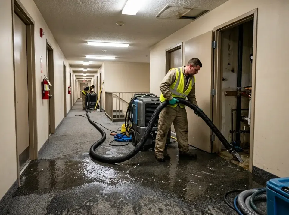 multi-unit-apartment-hallway-f-005 — frequently asked questions, Emergency Burst Pipe Water Extraction & Removal in Winner,…